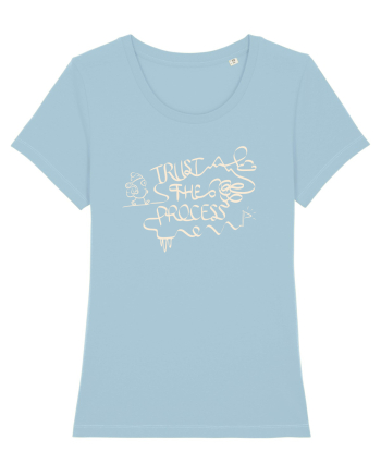 Trust the Mess – Trust the Process Sky Blue