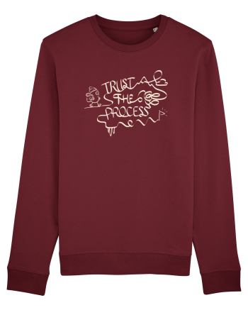 Trust the Mess – Trust the Process Burgundy