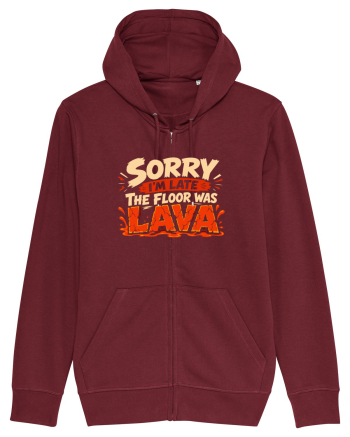 Sorry I’m Late Burgundy