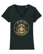 Jurassic Eye Problems Tricou mânecă scurtă guler V Damă Evoker