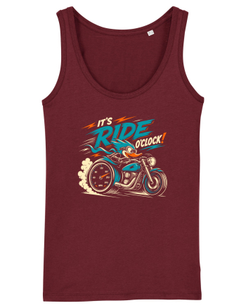 It’s Ride O’Clock Burgundy