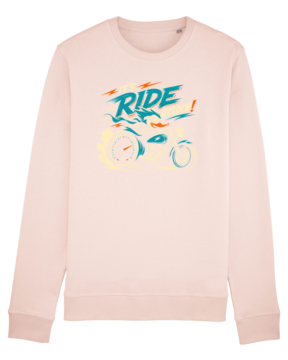 Bluză mânecă lungă Unisex Rise Candy Pink