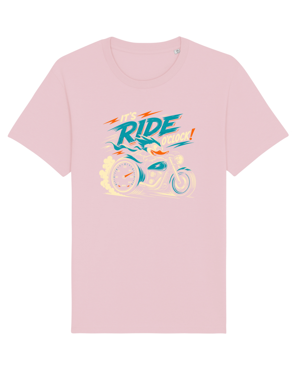Tricou mânecă scurtă Unisex Rocker Cotton Pink