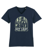 Get Lost – Find Nature Tricou mânecă scurtă guler V Bărbat Presenter