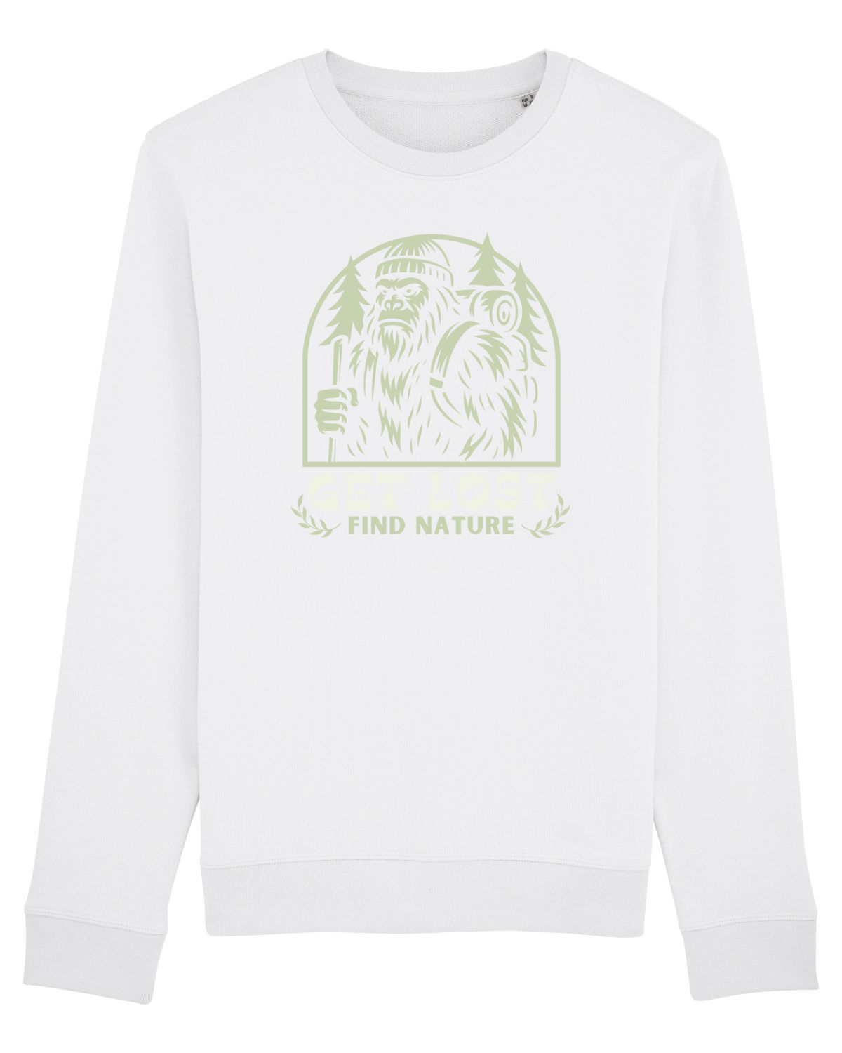 Bluză mânecă lungă Unisex Rise White