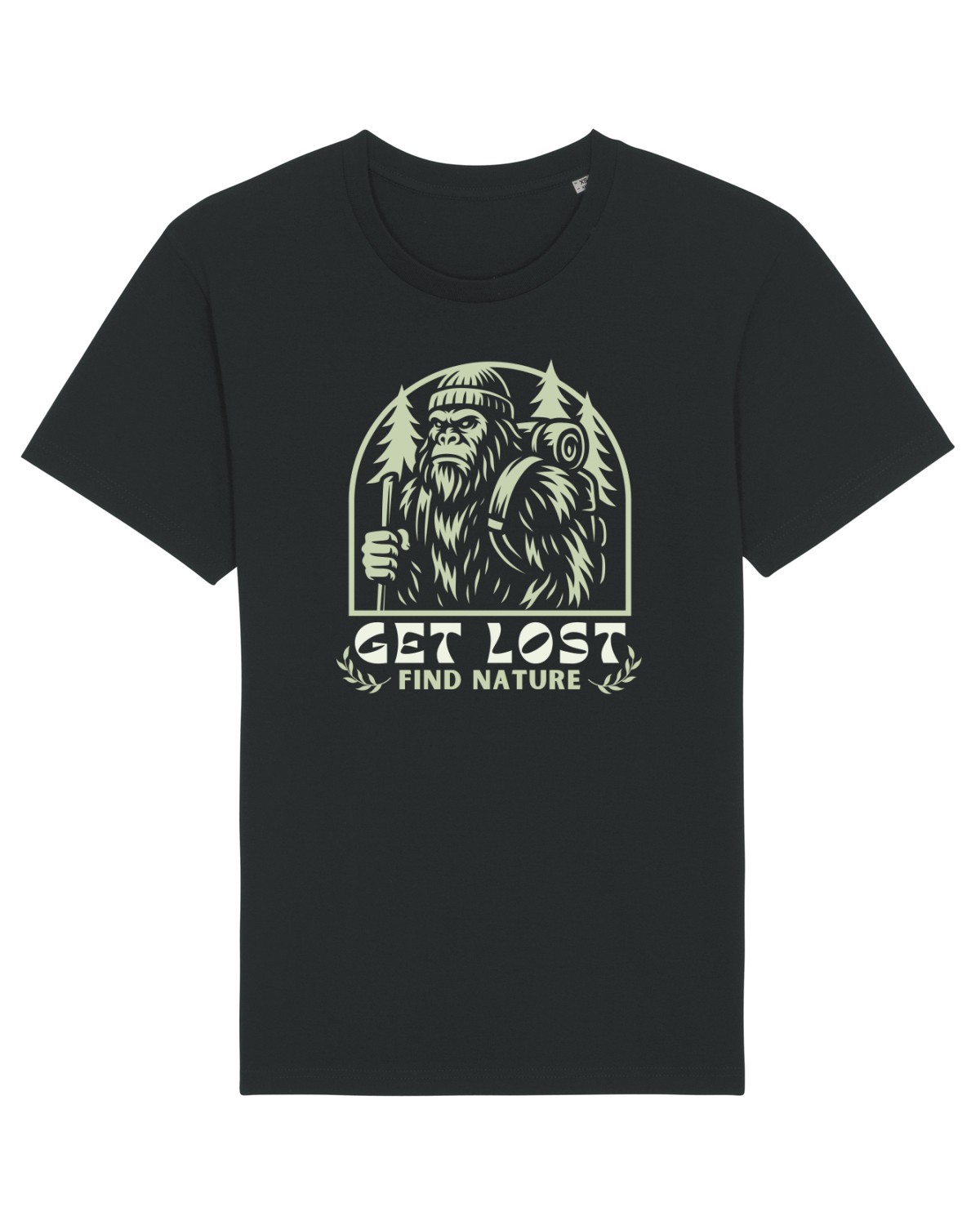 Tricou mânecă scurtă Unisex Rocker Black