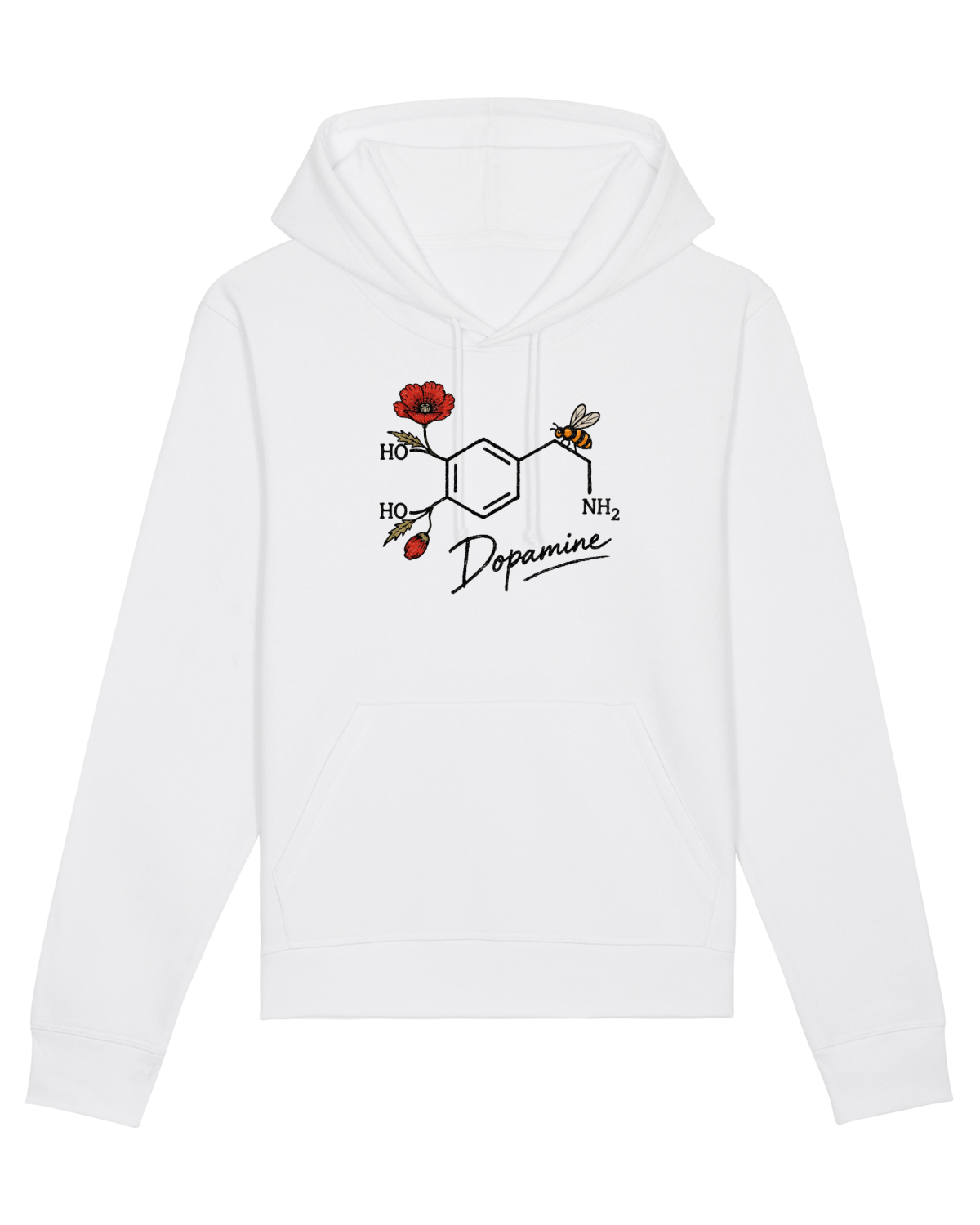 Hanorac Unisex Drummer White