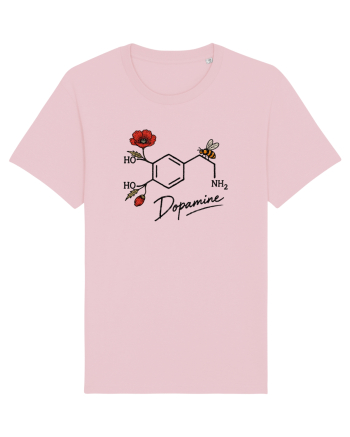 Dopamine – The Chemistry of Happiness Cotton Pink