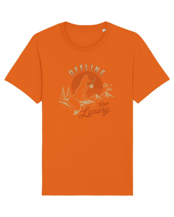 Offline Is the New Luxury Bright Orange
