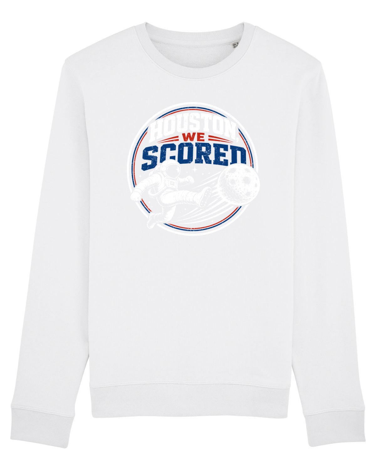 Bluză mânecă lungă Unisex Rise White