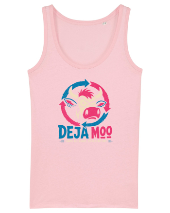 Deja Moo – Same Bullshit, Different Day Cotton Pink