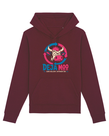 Deja Moo – Same Bullshit, Different Day Burgundy