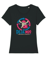 Deja Moo – Same Bullshit, Different Day Tricou mânecă scurtă guler larg fitted Damă Expresser