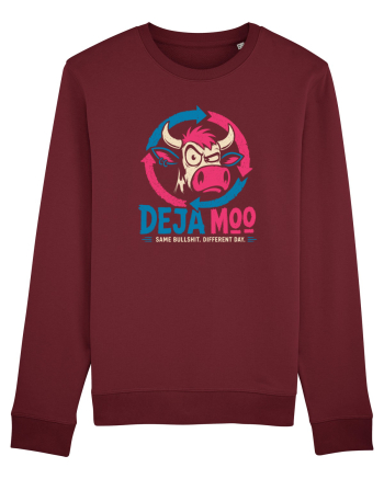 Deja Moo – Same Bullshit, Different Day Burgundy