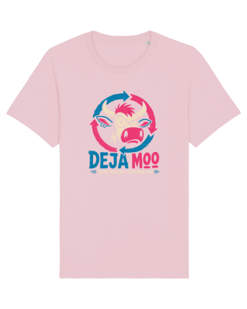 Deja Moo – Same Bullshit, Different Day Cotton Pink