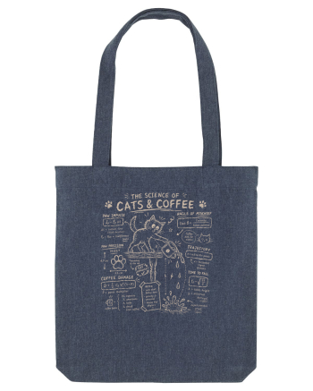 The Science of Cats & Coffee Midnight Blue