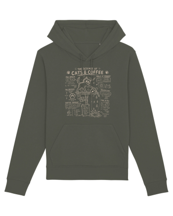 The Science of Cats & Coffee Khaki