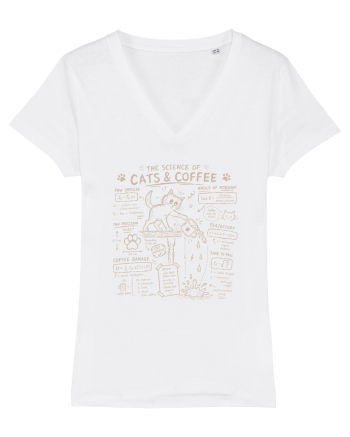 The Science of Cats & Coffee White