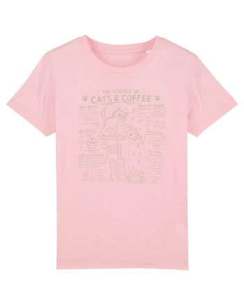 The Science of Cats & Coffee Cotton Pink