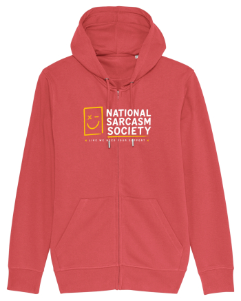 National Sarcasm Society – Like We Need Your Support Carmine Red