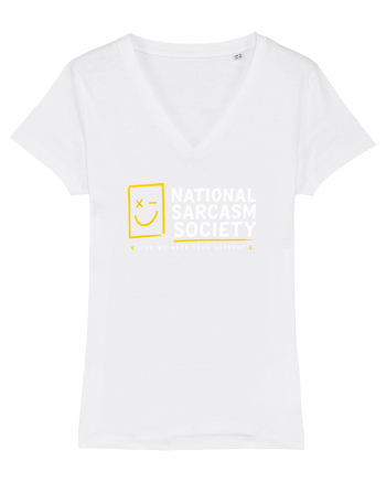 National Sarcasm Society – Like We Need Your Support White