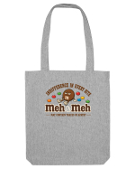 Meh & Meh – May Contain Traces of Apathy Sacoșă textilă
