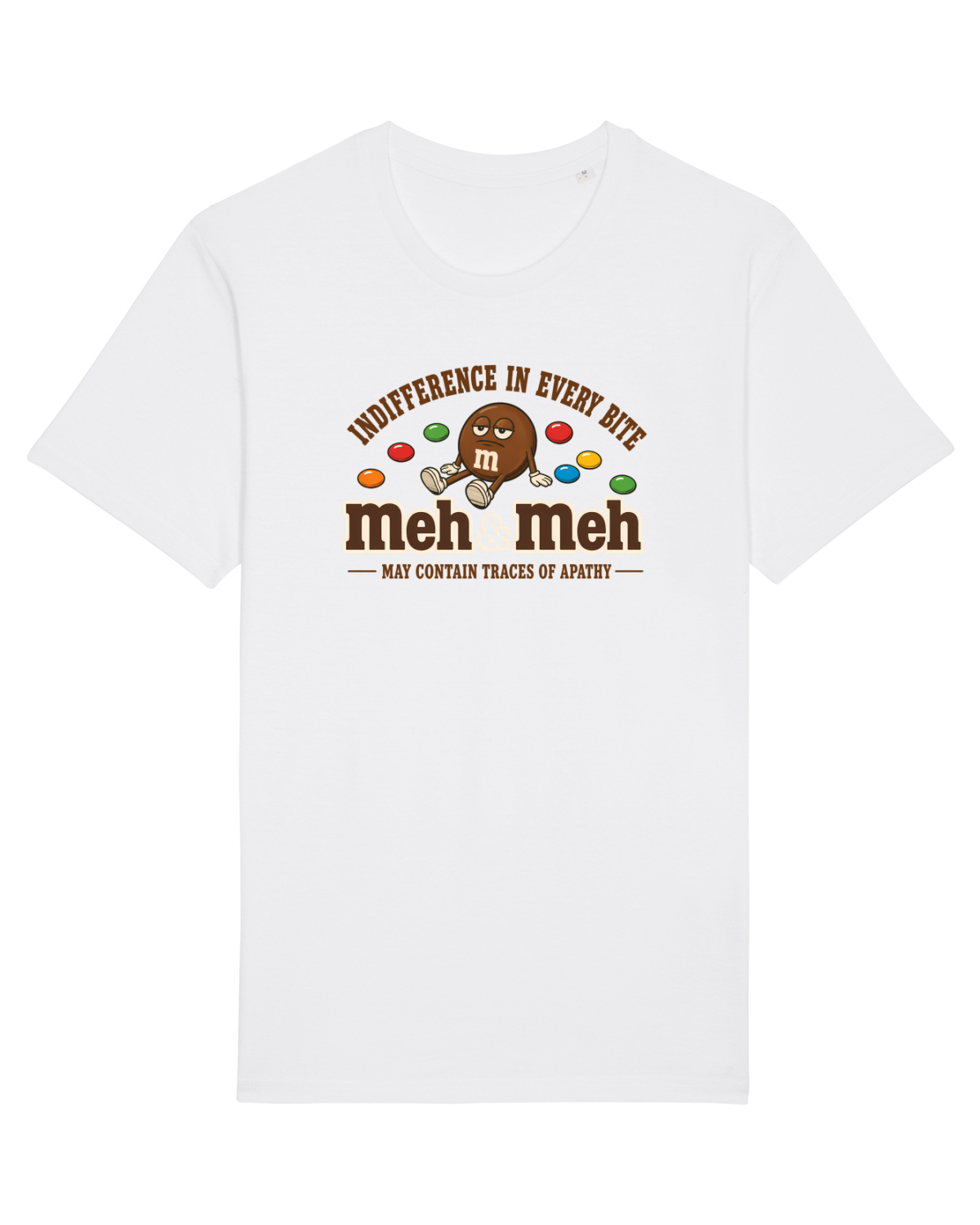 Tricou mânecă scurtă Unisex Rocker White