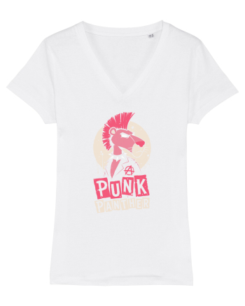 Punk Panther – Too Punk to Care White