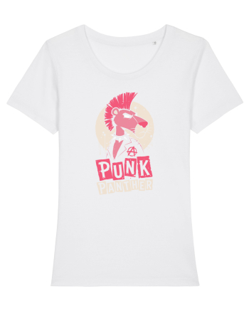 Punk Panther – Too Punk to Care White