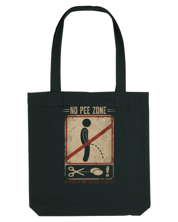No Pee Zone | Make It Snip or Keep It Dry Black