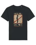 No Pee Zone | Make It Snip or Keep It Dry Tricou mânecă scurtă Unisex Rocker