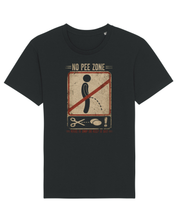 No Pee Zone | Make It Snip or Keep It Dry Black