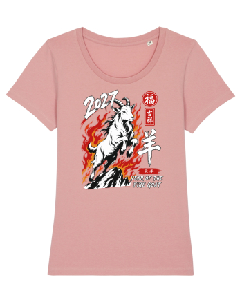 2027 Year of the Fire Goat Chinese Zodiac Lunar New Year Canyon Pink