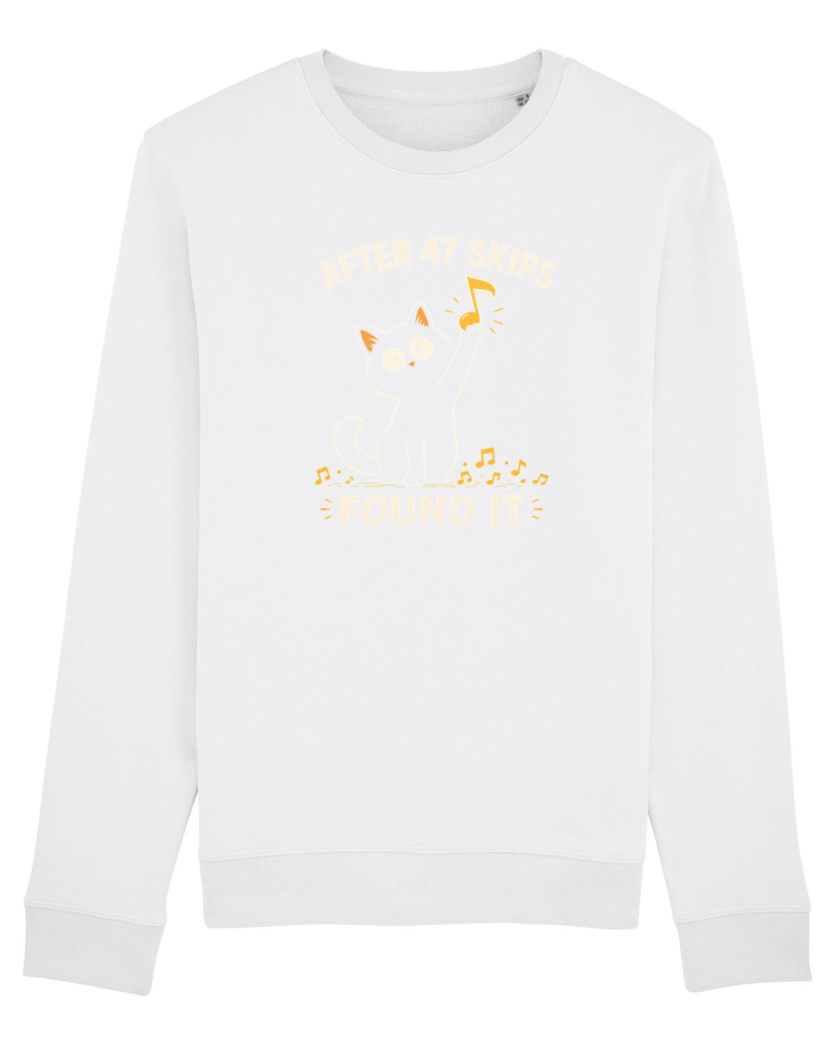 Bluză mânecă lungă Unisex Rise White