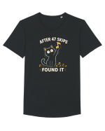 After 47 Skips – Found It Tricou mânecă scurtă guler larg Bărbat Skater