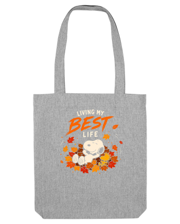 Living My Best Life – Fall Leaves Heather Grey