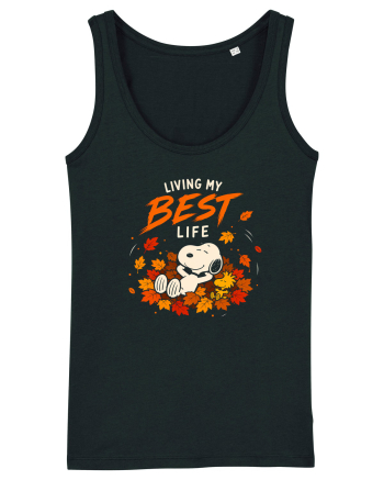 Living My Best Life – Fall Leaves Black