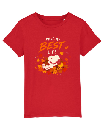 Living My Best Life – Fall Leaves Red