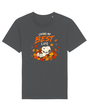 Living My Best Life – Fall Leaves Anthracite