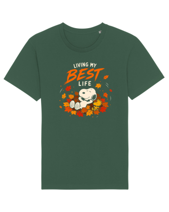 Living My Best Life – Fall Leaves Bottle Green