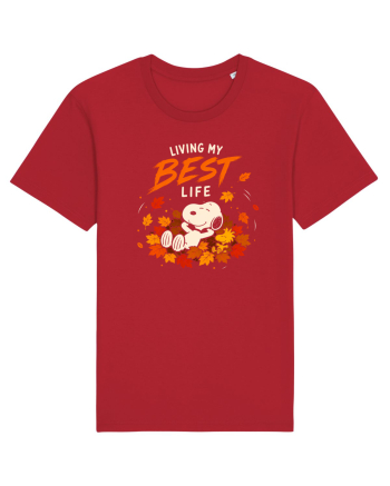 Living My Best Life – Fall Leaves Red