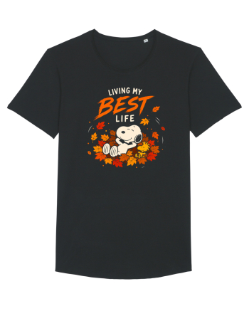 Living My Best Life – Fall Leaves Black