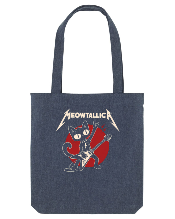 Meowtallica – Heavy Meowtal Cat Midnight Blue