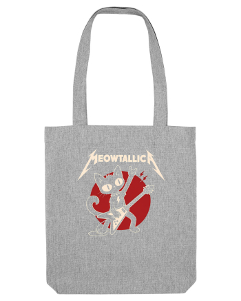 Meowtallica – Heavy Meowtal Cat Heather Grey