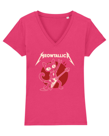Meowtallica – Heavy Meowtal Cat Raspberry