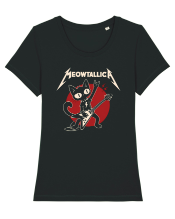 Meowtallica – Heavy Meowtal Cat Black