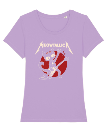 Meowtallica – Heavy Meowtal Cat Lavender Dawn
