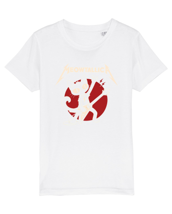 Meowtallica – Heavy Meowtal Cat White