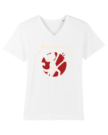 Meowtallica – Heavy Meowtal Cat White