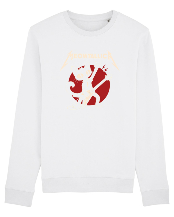 Meowtallica – Heavy Meowtal Cat White